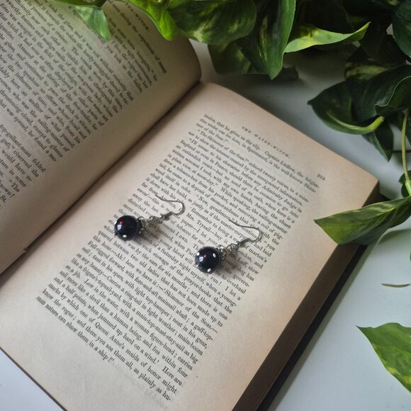 Polka Dot Ornament Earrings - Picture 4 of 6